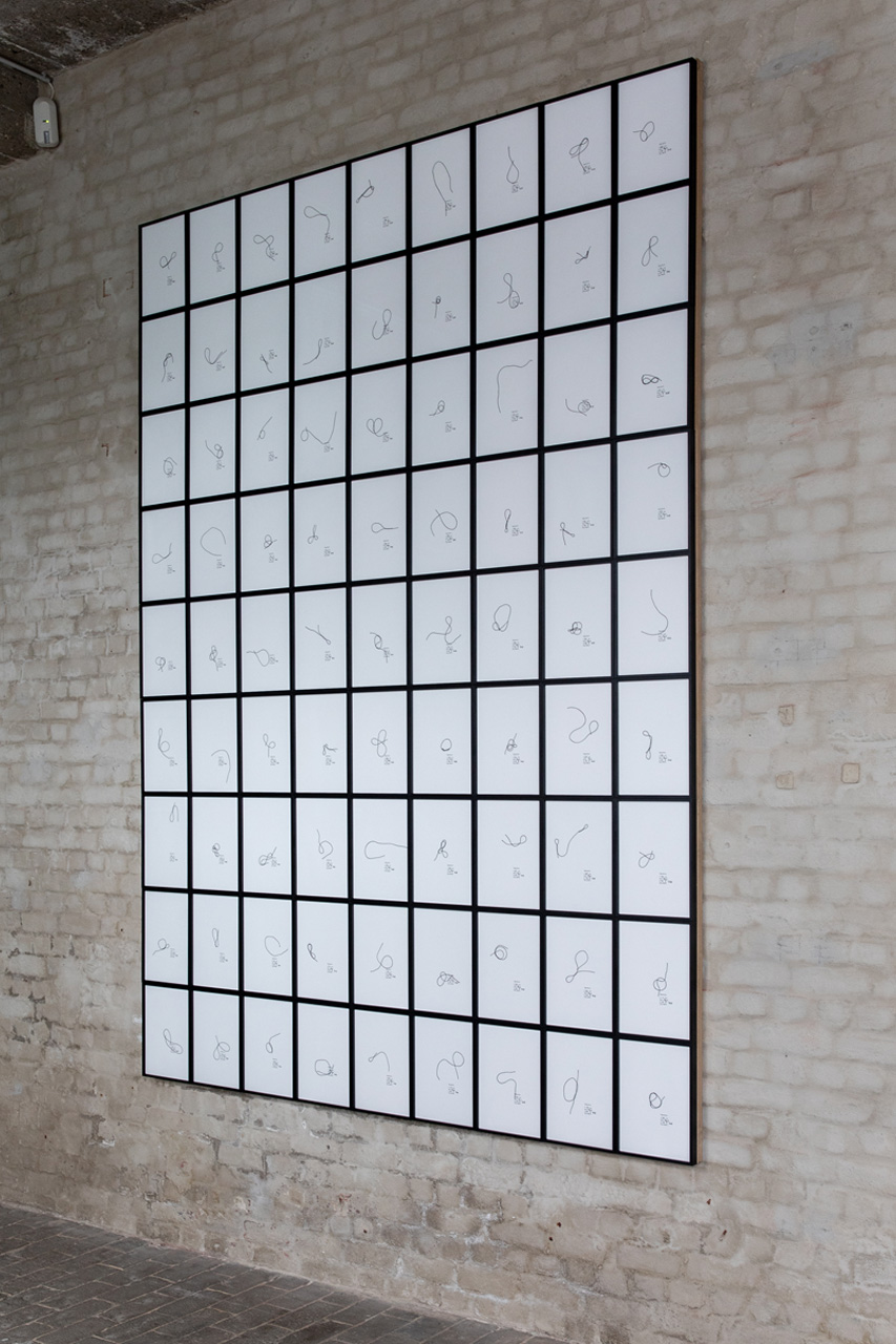 Elsa Werth, Signatures, 2018, Calculated Chance_ exhibition view 1